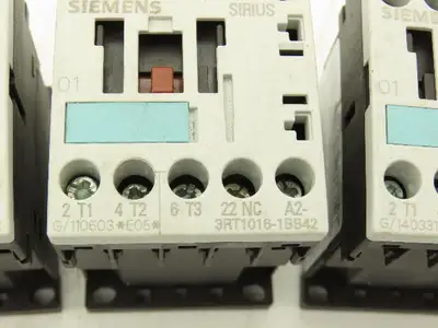 Siemens Motor Starter Contactor 24V Coil 600V Mixed Lot of 8