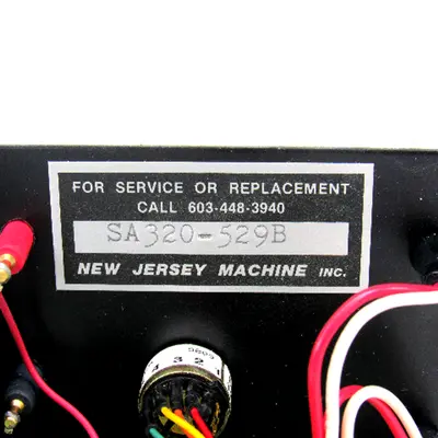 NEW NEW JERSEY MACHINE SA320-529B