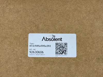 USED ABSOLENT H13/595X595X292