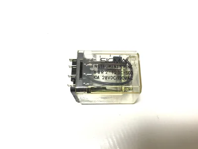 Sigma Relay 68R2-12DC-SCO 10A 28VDC/120VAC (Lot of 3)