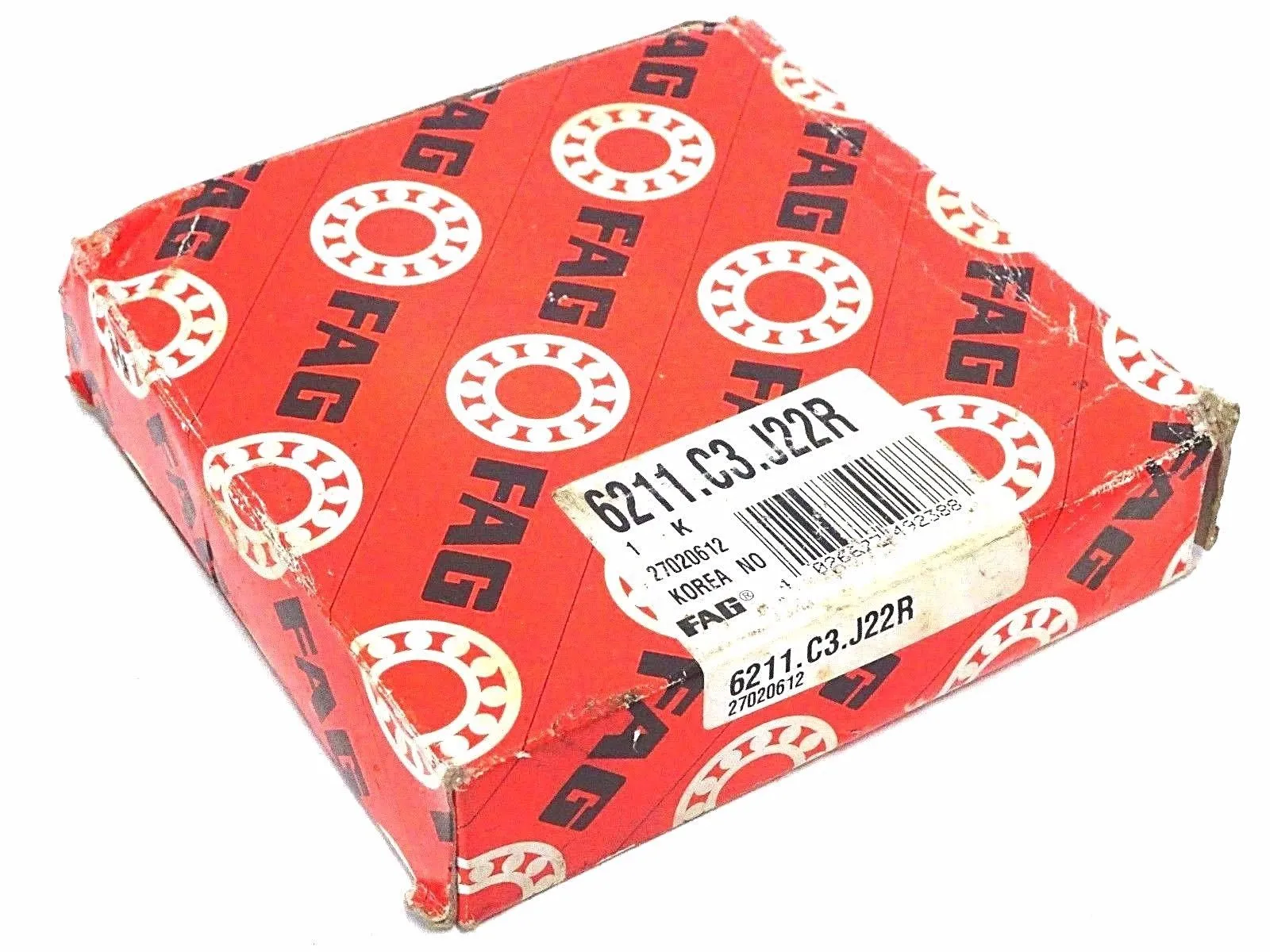 NEW FAG 6211.C3.J22R BALL BEARING