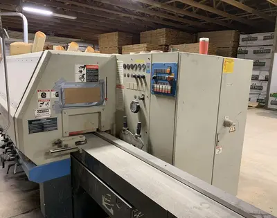 USED WEINIG UNIMAT 23 E, 6-HEAD MOULDER