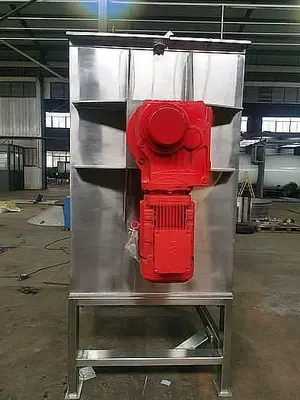 New 35 Cubic Foot Stainless Steel Ribbon Mixer, 10 HP #4679842