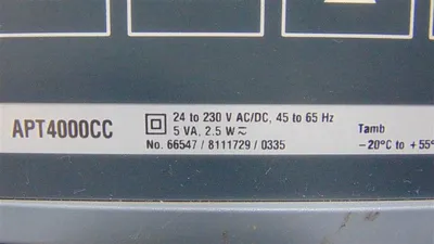 Honeywell APT4000CC Conductivity Analyzer Module Used