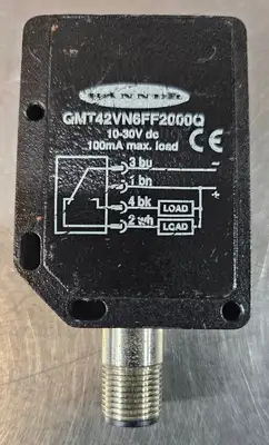 BANNER QMT42VN6FF2000Q FIXED FIELD SENSOR 10-30VDC RANGE 2000MM. Loc5E-19