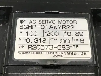 USED YASKAWA SGMP-01AWYR22