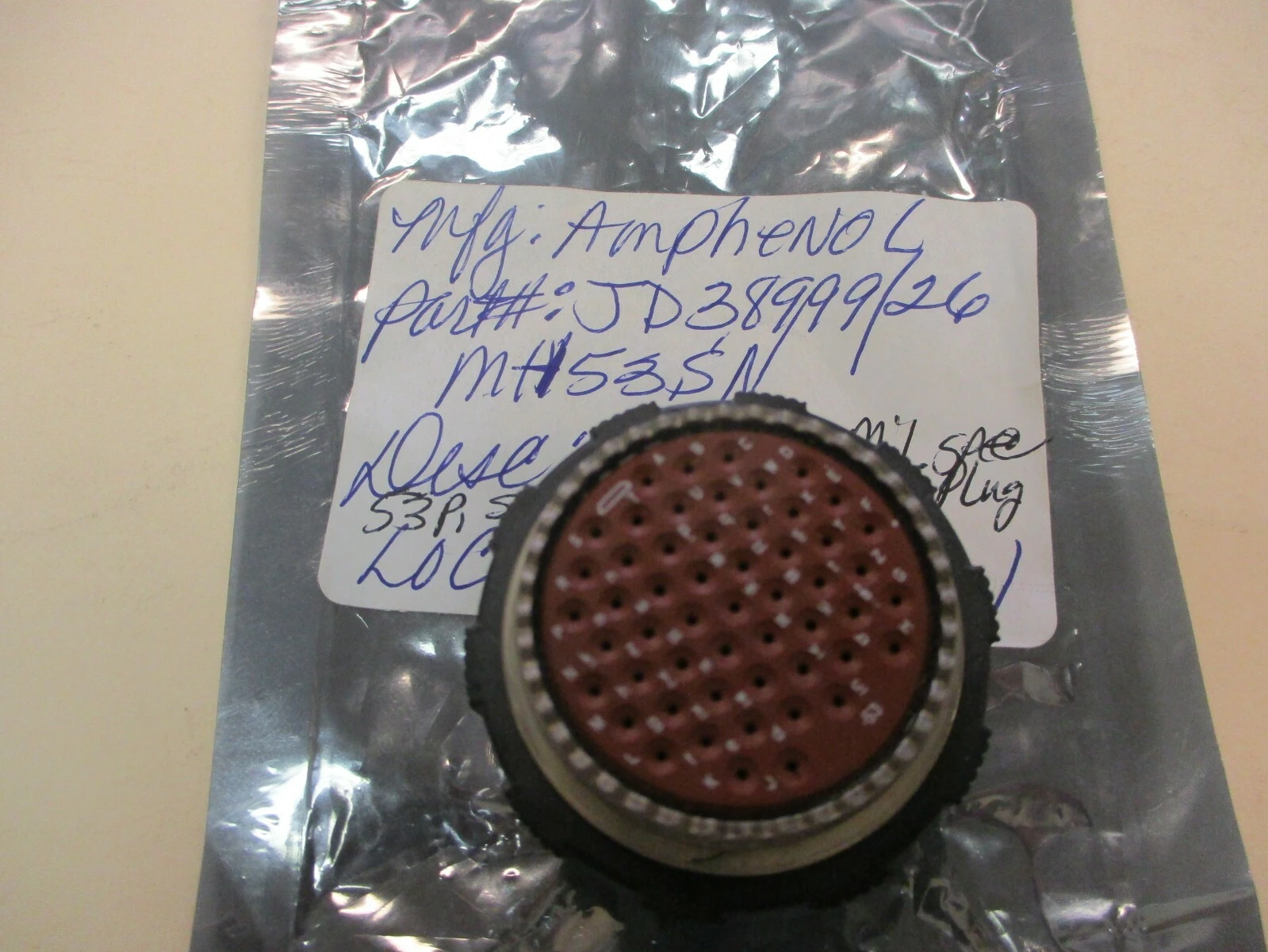 NEW Amphenol JD38999/26MH53SN
