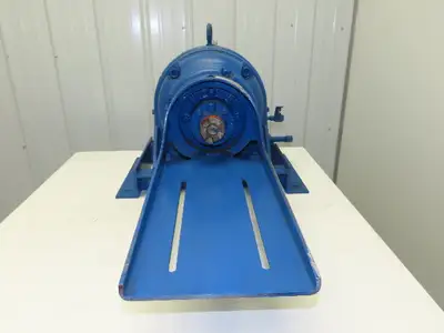 Foote Jones Inline Gear Reducer Drive with Motor Mount 244:1 Ratio