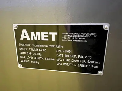 USED AMET CWLS25-5400Z