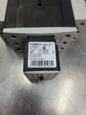 Siemens 3RT10363BB40 Power Contactor w/3RH19212HA22 Module. 4E49