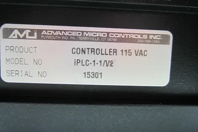 ADVANCED MICRO CONTROLS IPLC-1-1/V2 STAND ALONE CONTROLLER IPLC11V2