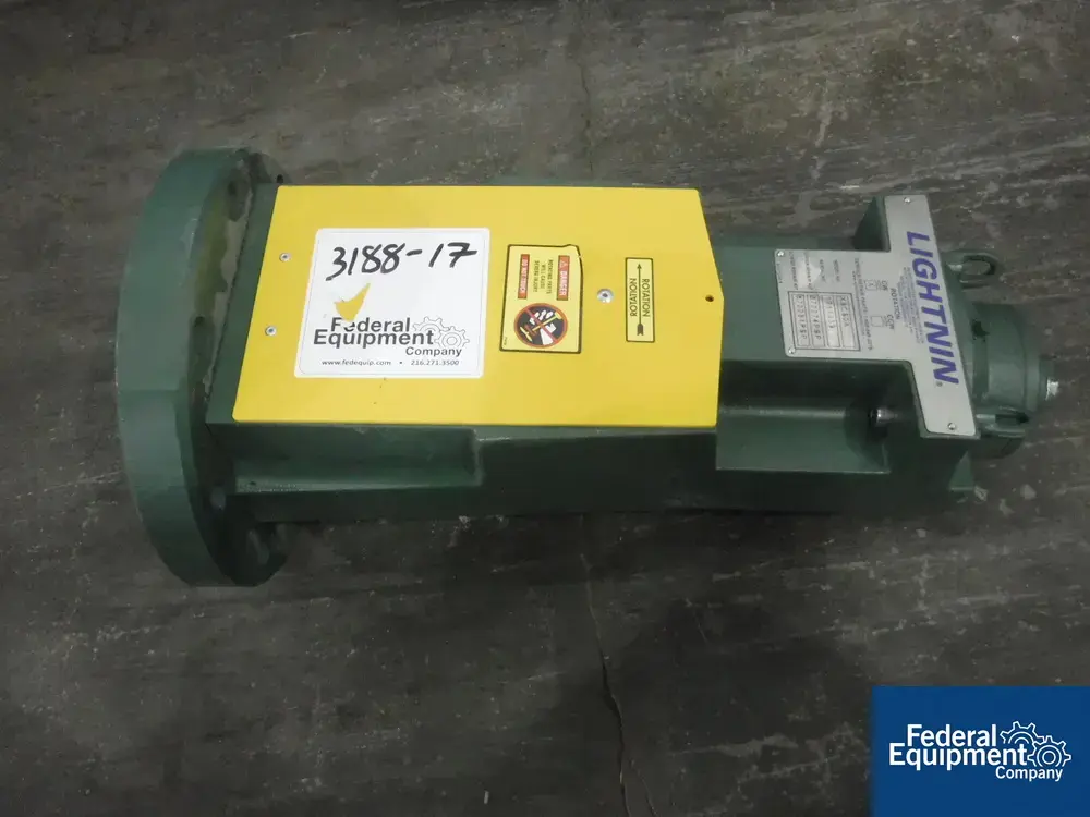 USED Lightnin .5 HP Lightnin Pneumatic Agitator Drive, Model X5C