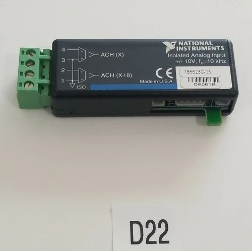 Used National Instruments 186623C-03 Data Acquisition and Logging, Multimeter Systems | J&J Industrial Supply #541936