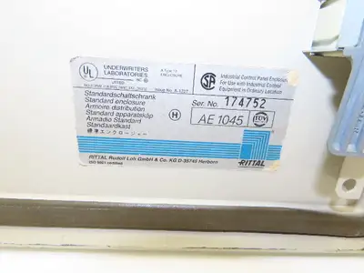 Rittal AE1045 Electrical Enclosure JIC Panel Box 500 x 400 x 200mm Type 12