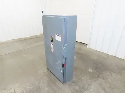 Square D HU265 Safety Disconnect Switch 400A 600V 2 Pole Non Fused Single Phase