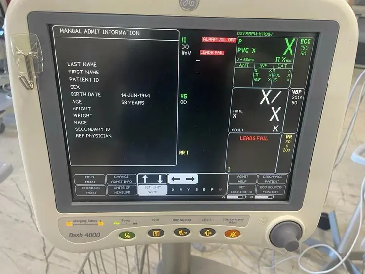 Used GE GE Dash 4000 CO2, SPO2, ECG, NBP, Temp Patient Monitor Patient Monitors Texas US | PT Medical Technologies #1458951
