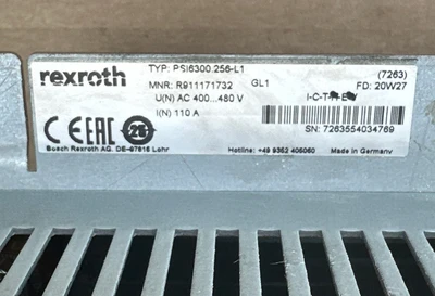 New | in-Stock Rexroth PSI6300.256-L1 Servo Drives Indiana US | J&J Industrial Supply #1277322