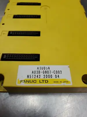 USED Fanuc A03B-0807-C002 (ABU05A) PLC 5-SLOT MODULE BASE