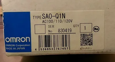 OMRON SAO-Q1N CURRENT SENSOR AC100/110/120V 5D