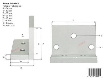 USED PRO-FILL INC SENSOR BRACKET A
