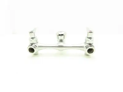 American Standard Commercial Wall-Mount Service Sink Faucet 3" Vac Breaker Spout