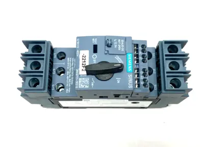 USED SIEMENS SIRIUS MOTOR PROTECTOR CIRCUIT BREAKER FRAME SIZE S00