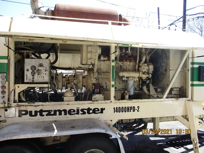 Used 2002 PUTZMEISTER BSA14000HPD Concrete Pumps Colorado US | Concrete Pump Depot #1394134
