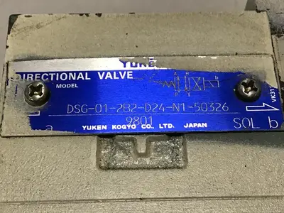 USED YUKEN DSG-01-2B2-D24-N1-50326