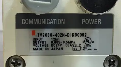 SMC ITV2030-402N-DIK00092 DeviceNet Electro Pneumatic Regulator (NEW) 5B-3