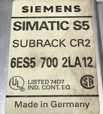 USED SIEMENS 6ES5 700-2LA12
