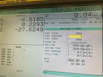 2012 JOHNFORD DMC-1500H Gantry Machining Centers (incld. Bridge & Double Column) | Midstate Machinery (18)