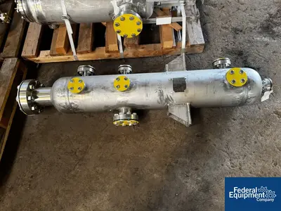 USED B E Peterson, Inc. 4" x 60" BE Peterson Distillation Column Reboiler Unit, 316 S/S, 200#
