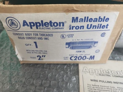 NEW Appleton C200-M
