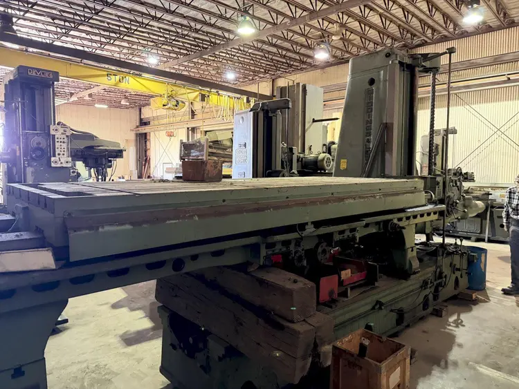 Used GIDDINGS & LEWIS 350-T Horizontal Table Type Boring Mills Ohio US | G-2000, Inc. #1269486