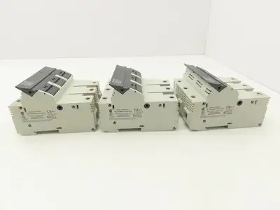 Allen Bradley 1492-FB3J30-L Fuse Holder 30A 600V 3 Pole Class J Ser B Lot of 3