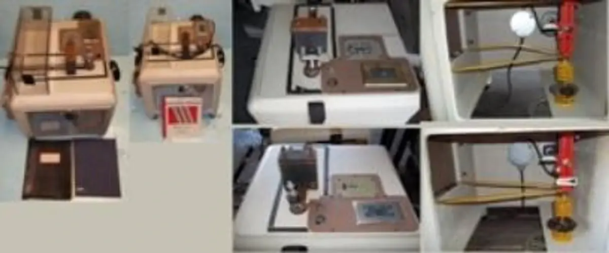 QTY. 2. SATEC SONNTAG FATIGUE MACHINE MODEL: SF-2U...