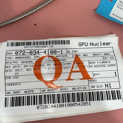 NEW General Electric 137C8993P005