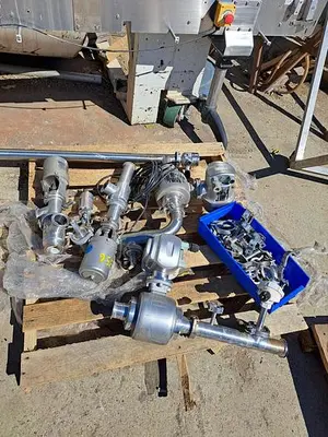 CIP System, 3-Tank, 400 Gallon Each, Stainless Steel, Pump, Heat Exchanger - #S745273
