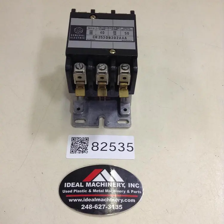 Used GENERAL ELECTRIC / GE CR253DB302AAA PLC Contactors | Ideal Machinery #622289