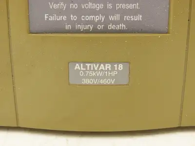 Square D Telemecanique ATV18U18N4 Variable AC Drive VFD 1Hp 460V 3PH Lot of 6