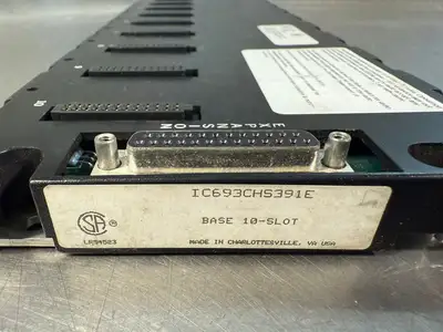 Ge Fanuc IC693CHS391E 10-Slot Base PLC Expansion Rack (6.2.2)