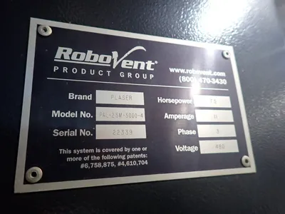 Used ROBOVENT PAL2.5M50004 Dust Collectors Ohio US | HGR 24 #729887