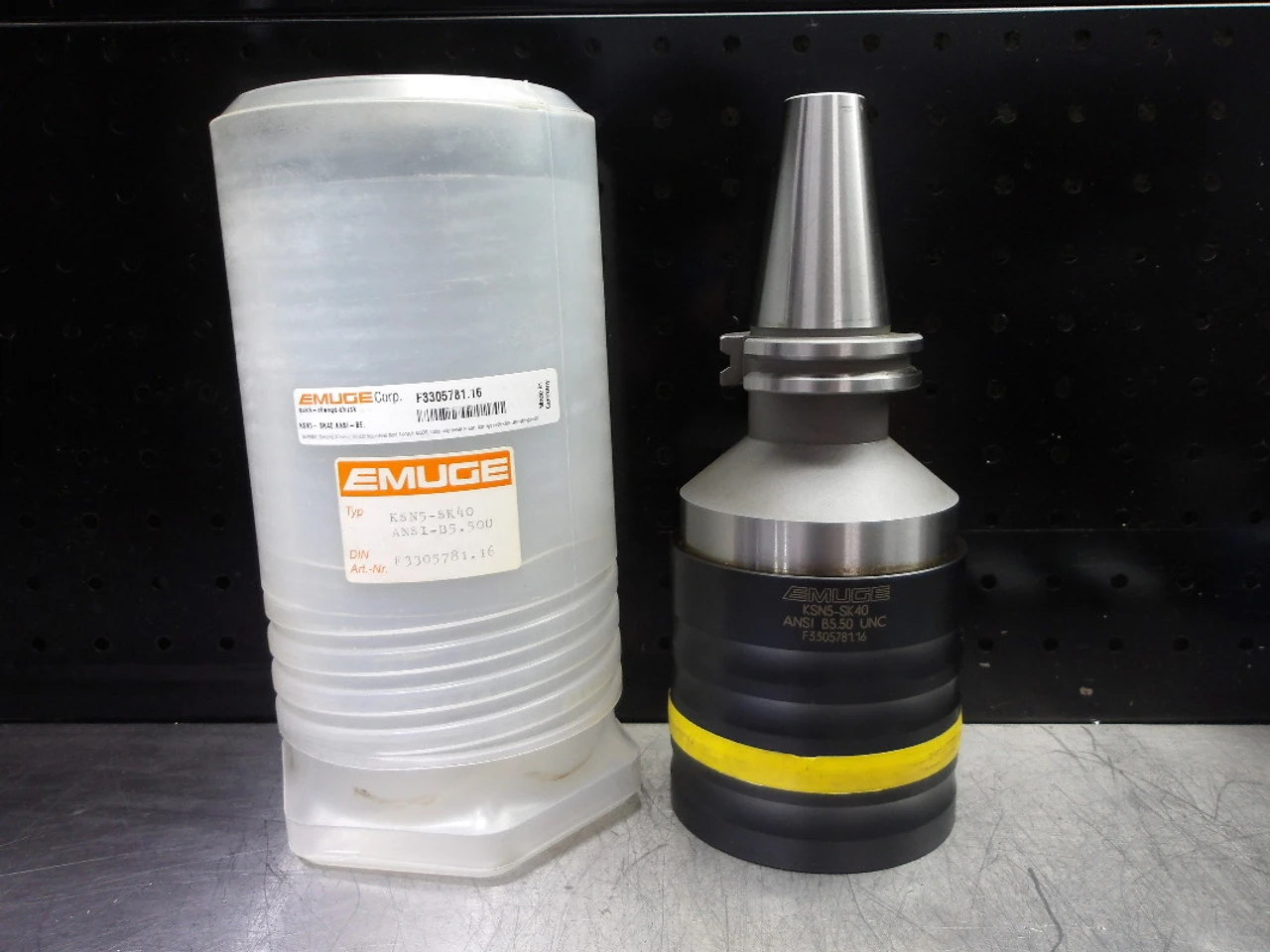 Emuge SK40 7/8"-1.75" (M22-M48) Tension/Compression Tapping Chuck F3305781.16 (LOC3588A)