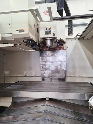 2002 Fadal VMC6535-50  32MP Control, Rigid Tapping, Cool Power, Remote Jog Handle, Chip Conveyor, Expanded Memory