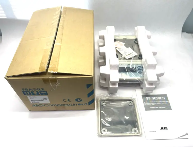 New | in-Stock A&D Weighing Digital Precision Scale, 1210g Capacity, Auto Self-Cal. Balances Michigan US | Maverick Industrial Sales #1391345