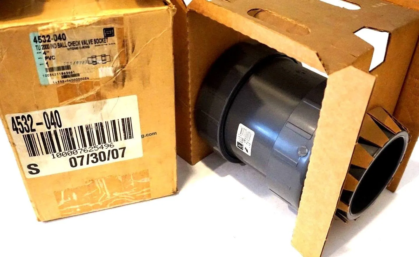 NEW SPEARS 4532-040 TU2000 4" IND BALL CHECK VALVE SOCKET 4532040