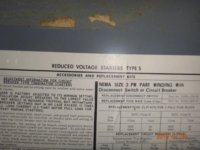 Square D Size 3 Reduced Voltage Starter with disconnect