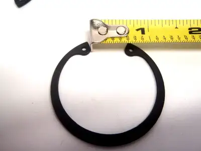 USED ROTOR CLIP/ TRUARC AXIALLY INTERNAL RETAINER RINGS 1-3/4"