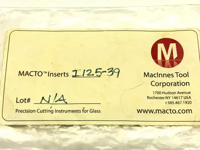 New | in-Stock MACTO _UNKNOWN_ Inserts (Misc) | Maverick Industrial Sales #1103968