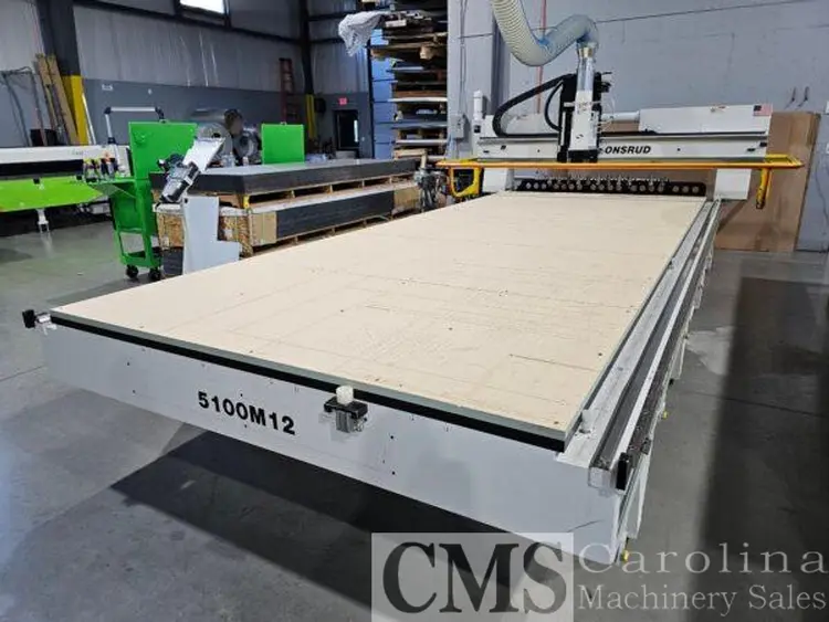 Used 2019 ONSRUD 5100M12 7 X 16 CNC ROUTER WITH AUTOMATION INTELLIGENCE CNC Routers PY | CAROLINA MACHINERY SALES #421559
